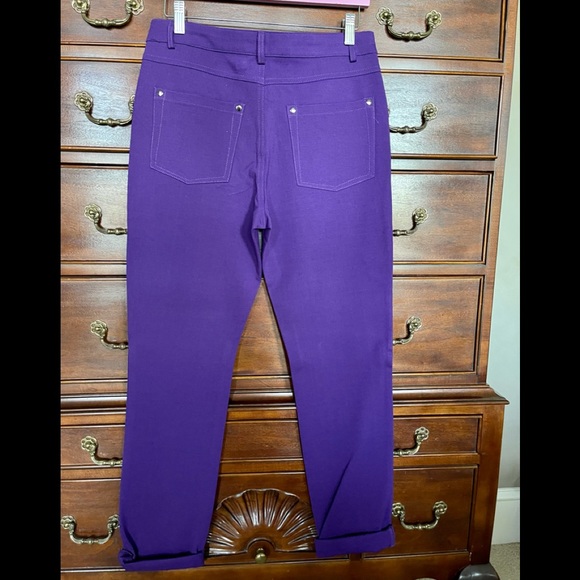 NWOT Tempo Paris Stretchy Straight Leg Jeans Size 8 - Picture 7 of 7